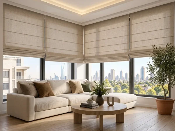 Tailored Roman Blinds