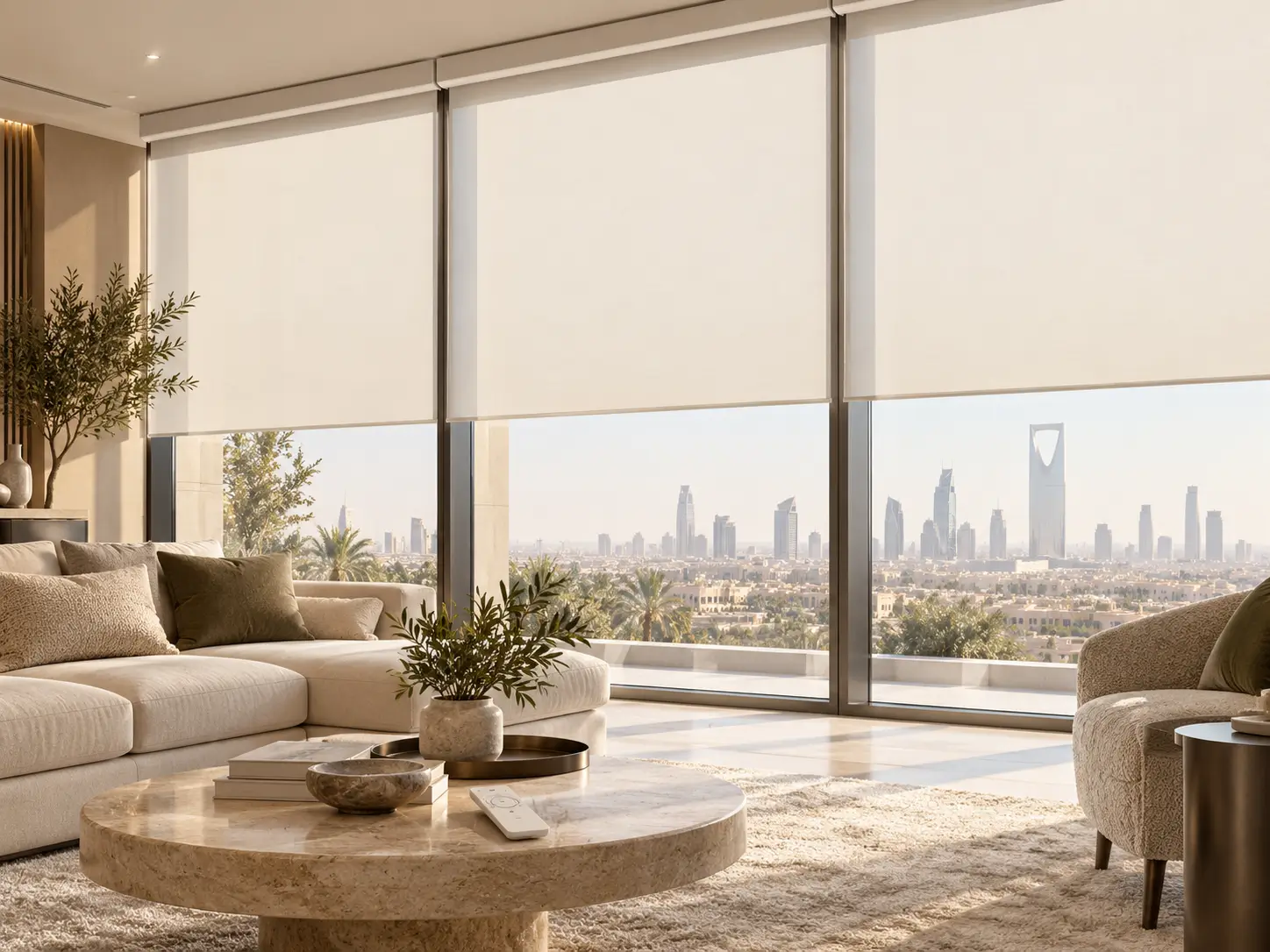 Somfy Sunscreen Blinds